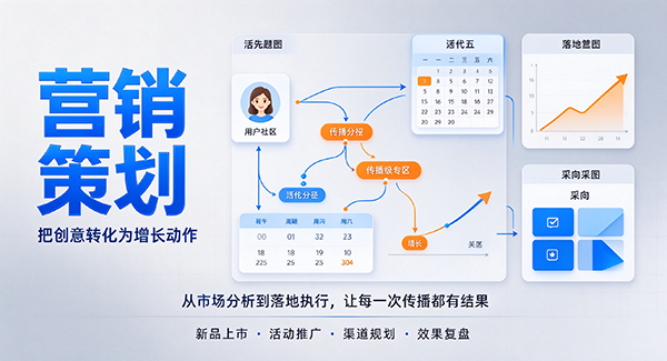 二道江区营销策划